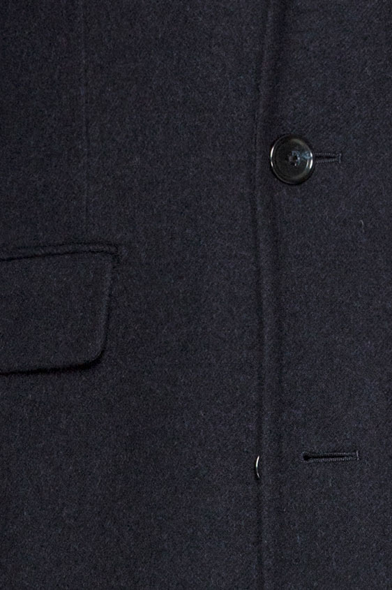 Темно-синее пальто