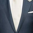 Сине-серый свадебный костюм