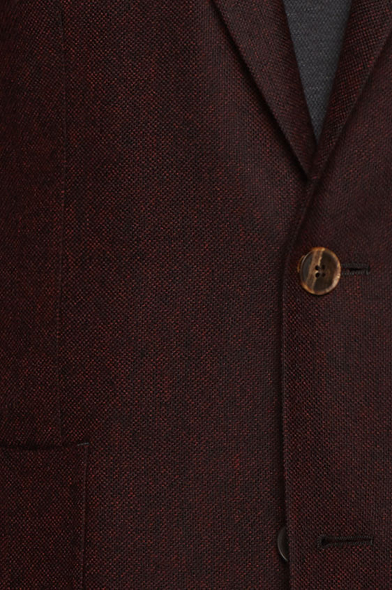 Пиджак темно-коричневый