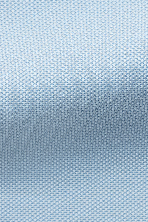 Сорочка-поло голубая