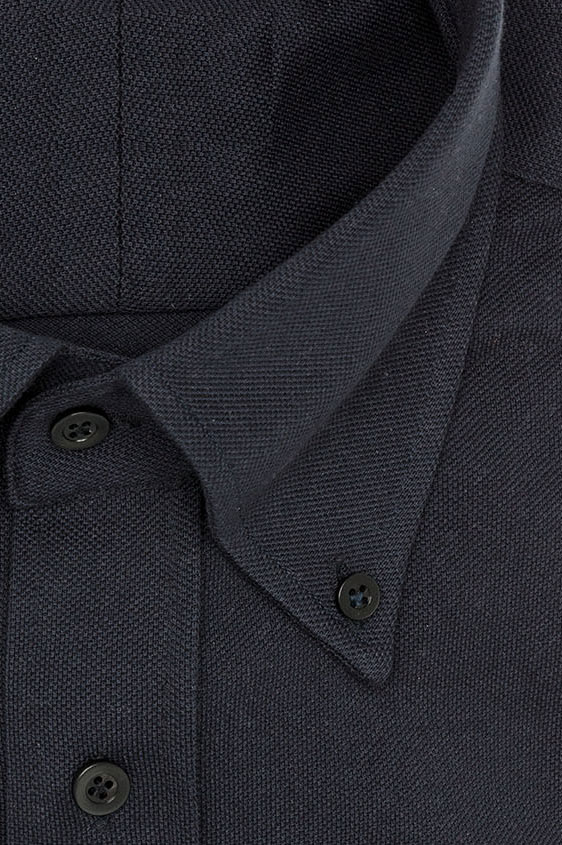 Сорочка-поло темно-синяя