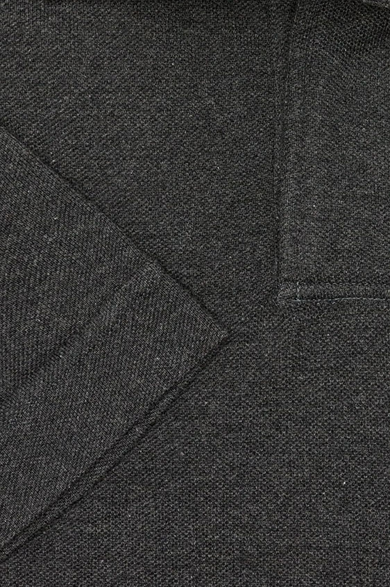 Сорочка-поло темно-серая