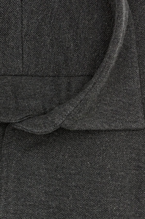 Сорочка-поло темно-серая