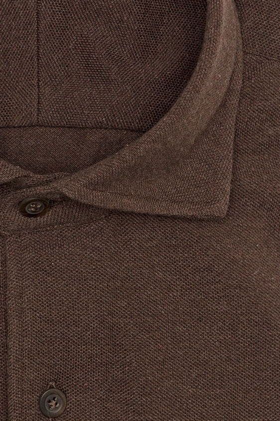 Сорочка коричневая