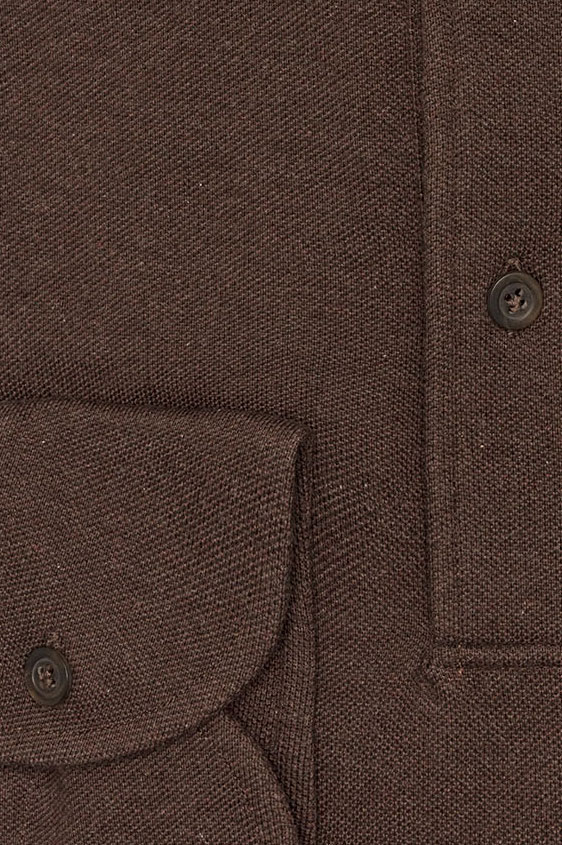 Сорочка коричневая