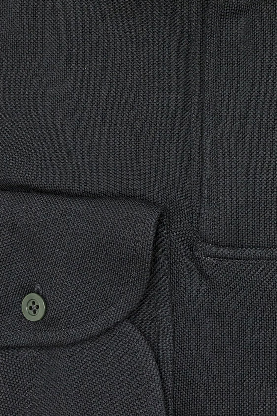 Сорочка-поло темно-серая