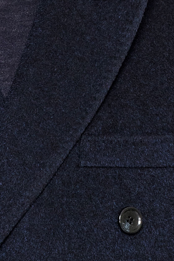 Синее пальто