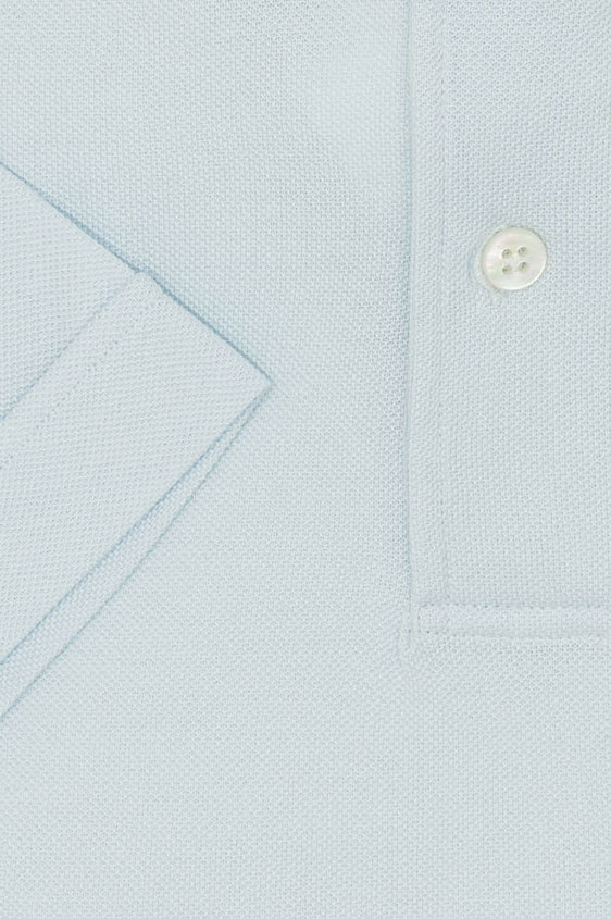 Светло-голубое поло