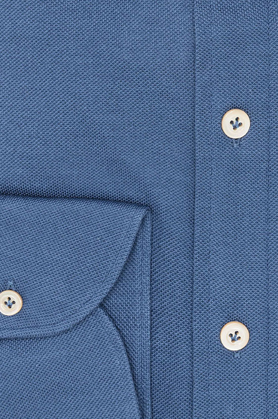 Поло цвета индиго