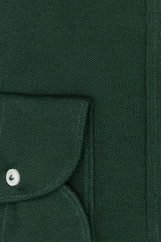 Темно-зеленое поло