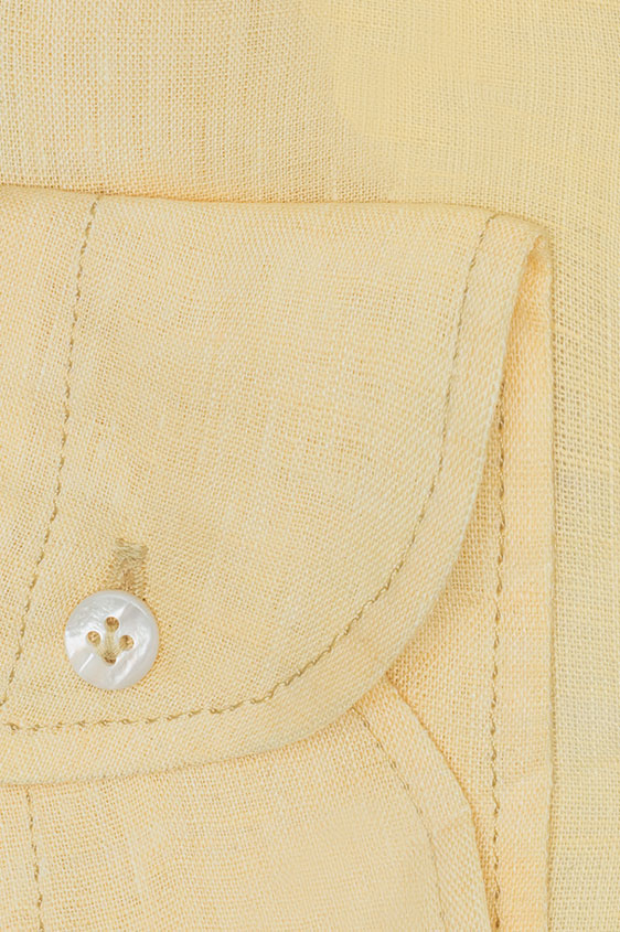 Сорочка cветло-желтая