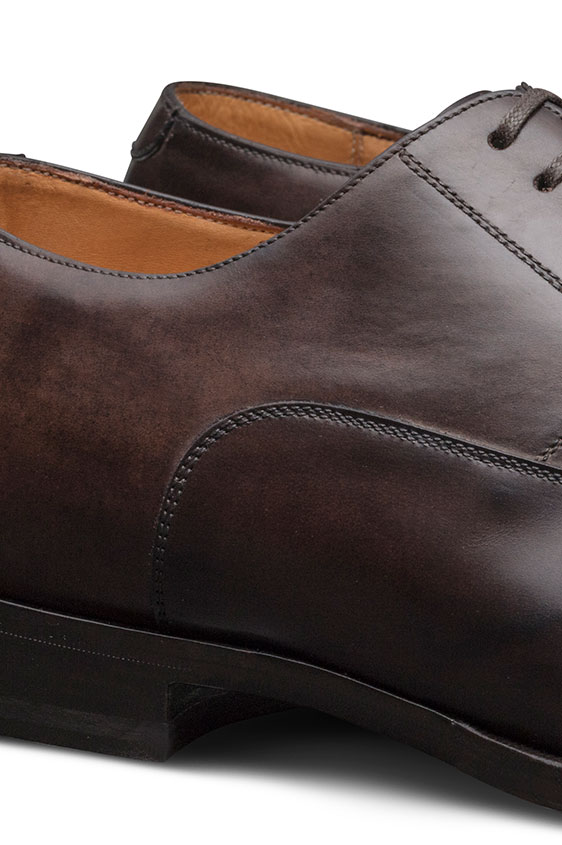 Темно-коричневые оксфорды