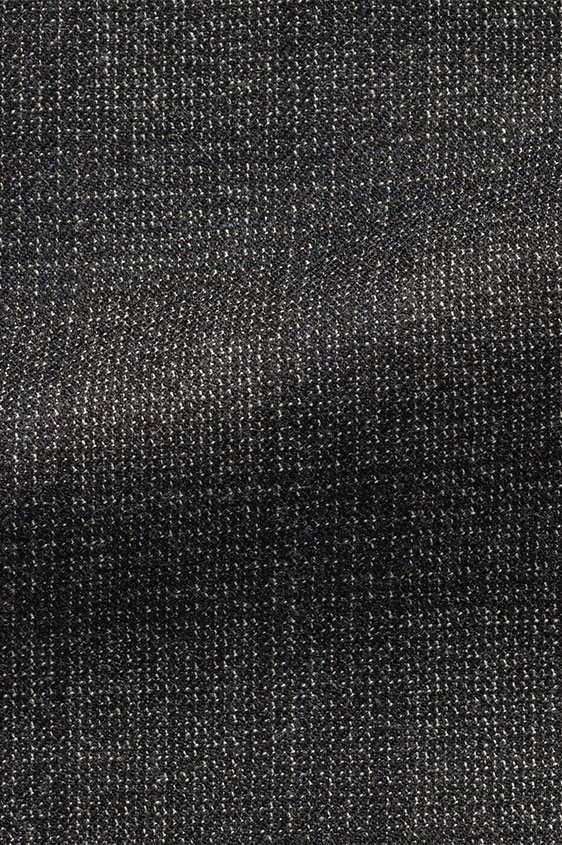 Темно-серый костюм с клеткой “гленчек”