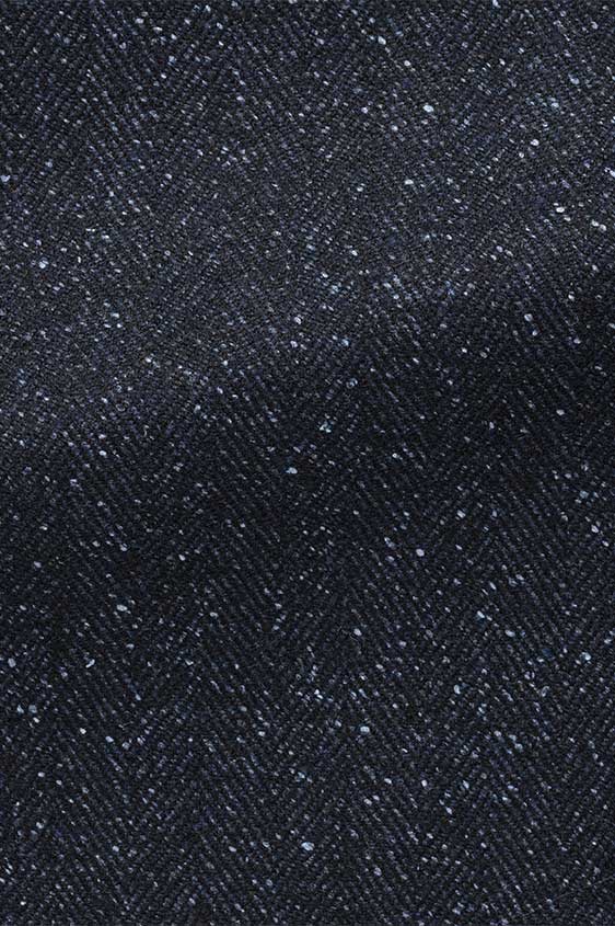 Темно-синий пиджак с белыми вкраплениями