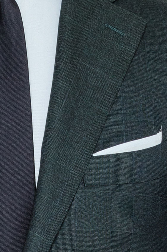 Изумрудный костюм в клетку “гленчек”