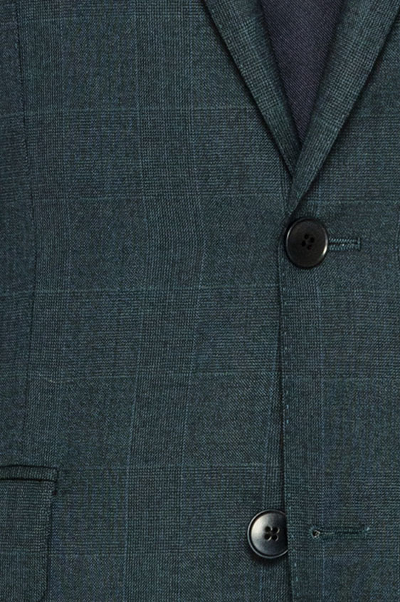 Изумрудный костюм в клетку “гленчек”