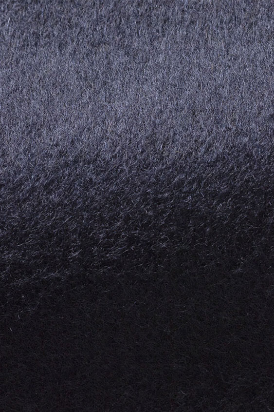 Синее пальто из кашемира