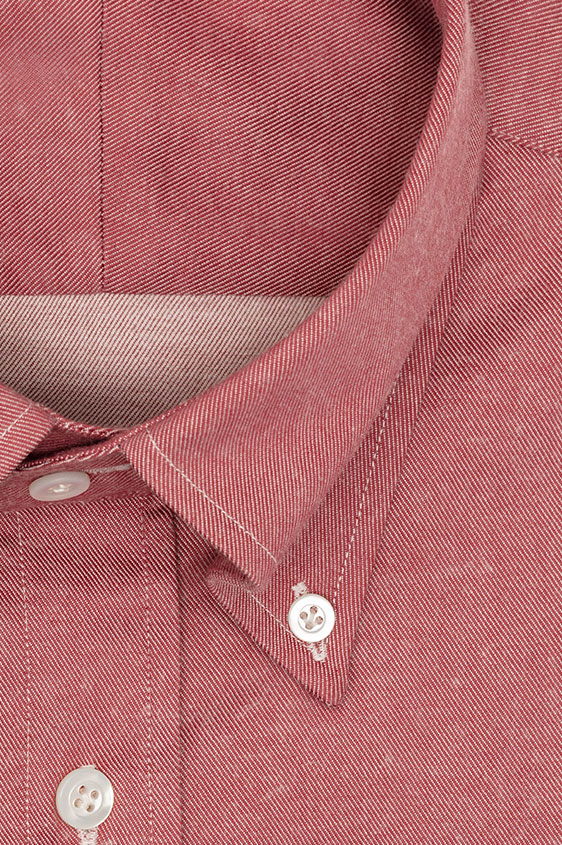 Красная сорочка со стрейчем