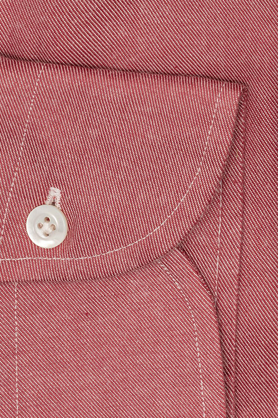 Красная сорочка со стрейчем