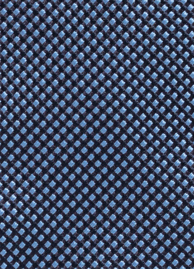 Сине-голубой шелковый из плетеного шелка