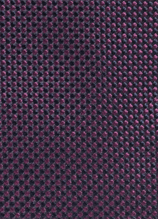 Сливово-синий шелковый из плетеного шелка