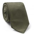 Зелёный галстук из шёлка