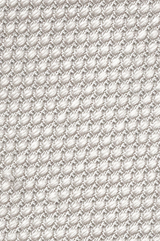 Серебряный свадебный галстук из шёлка