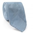 Светло-голубой галстук плетеной фактуры