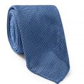 Голубой галстук плетеной фактуры