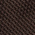 Темно-коричневый галстук плетеной фактуры
