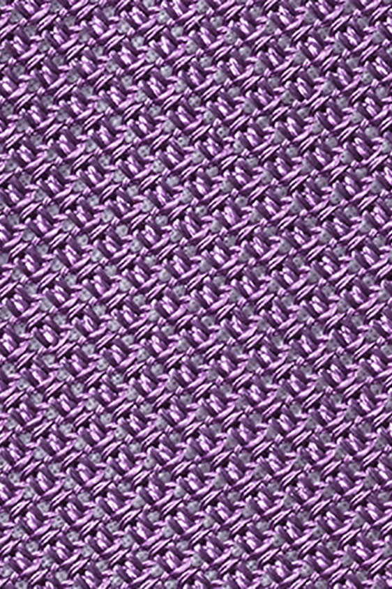 Светло-фиолетовый галстук плетеной фактуры