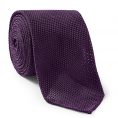 Темно-фиолетовый галстук плетеной фактуры