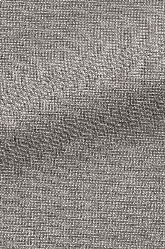 Серый костюм из шерсти с шёлком