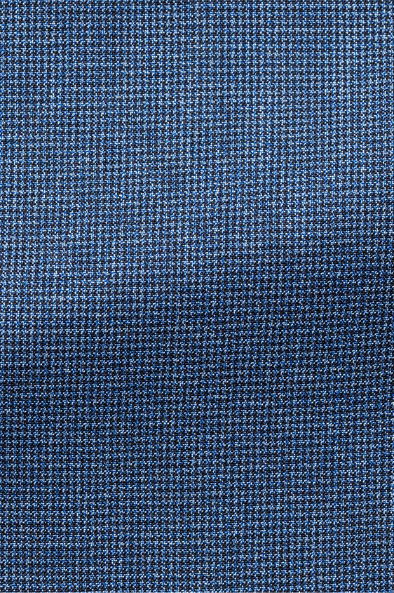 Темно-синий костюм в гусиную лапку