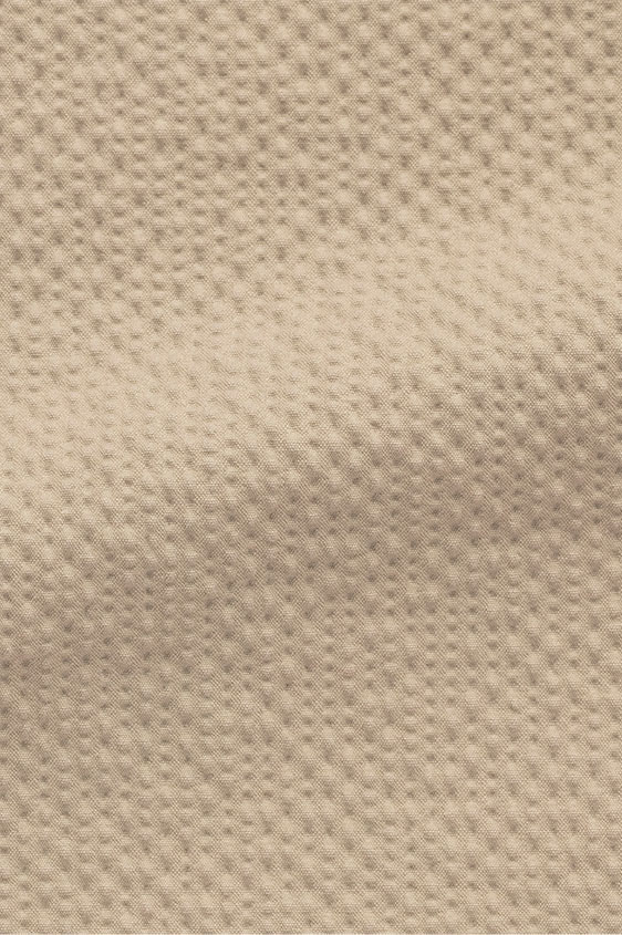 Бежевый костюм из хлопка