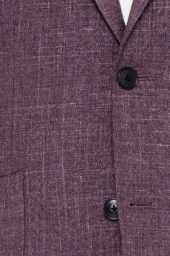 Фиолетовый пиджак с синими вкраплениями