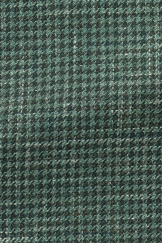 Зеленый пиджак в гусиную лапку