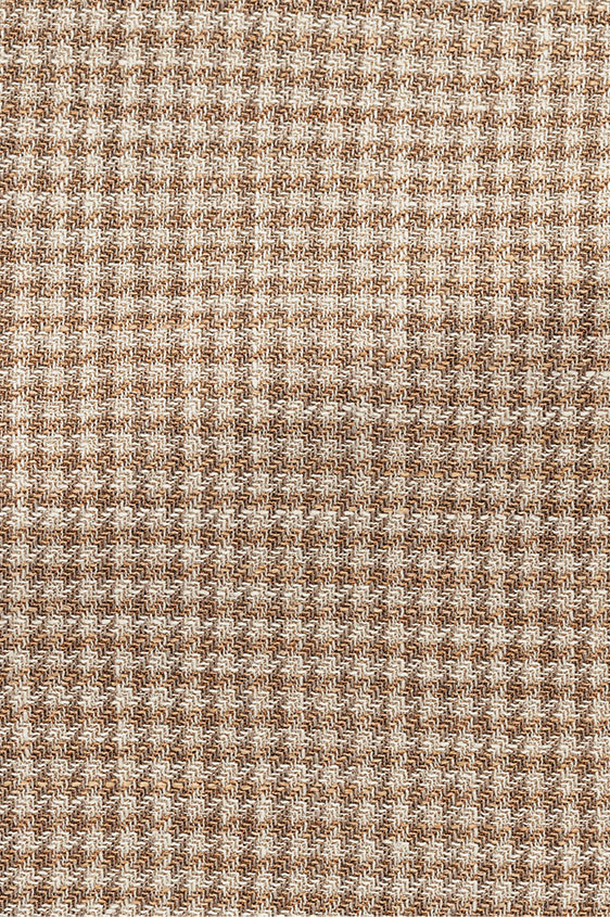 Коричневый пиджак в гусиную лапку