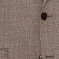 Светло-серый пиджак плетеной фактуры