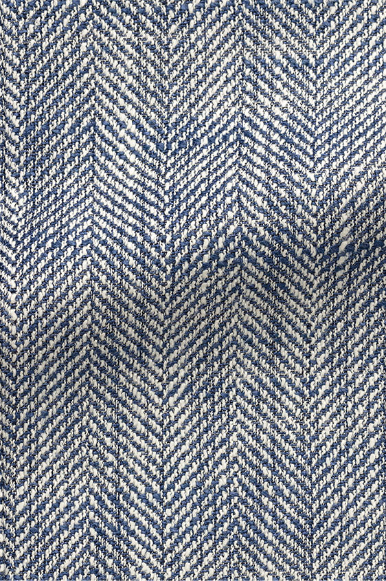 Голубой пиджак в елочку