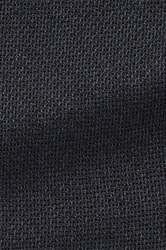 Темно-синий пиджак вязаной фактуры