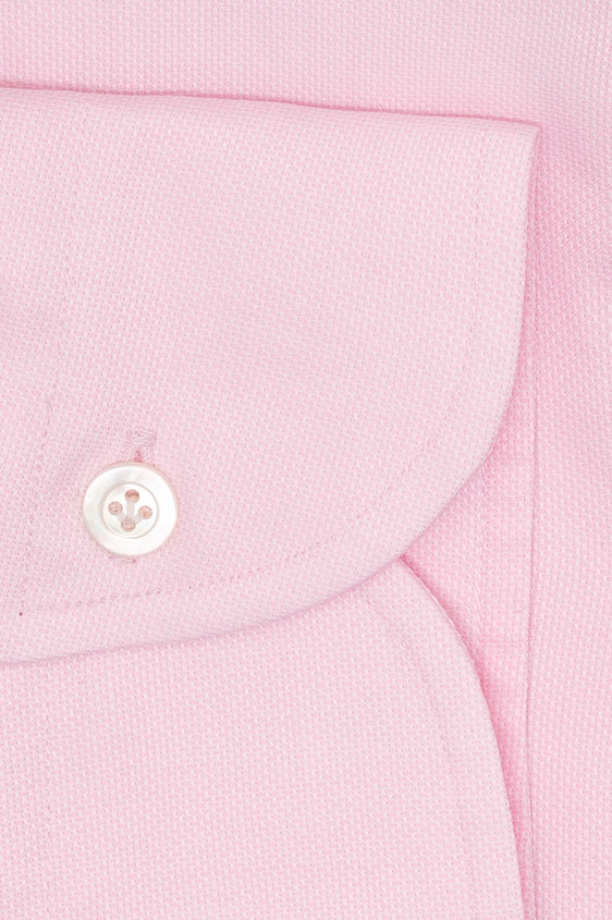 Лиловая сорочка с микроструктурой