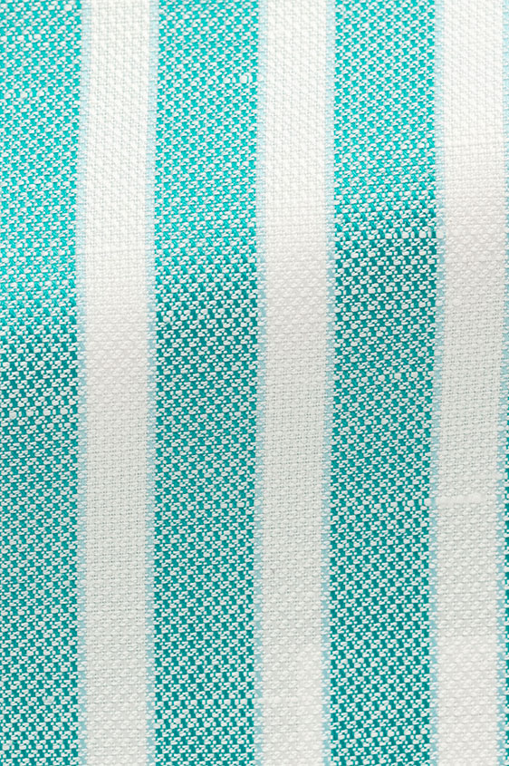 Мятная сорочка в белую полоску