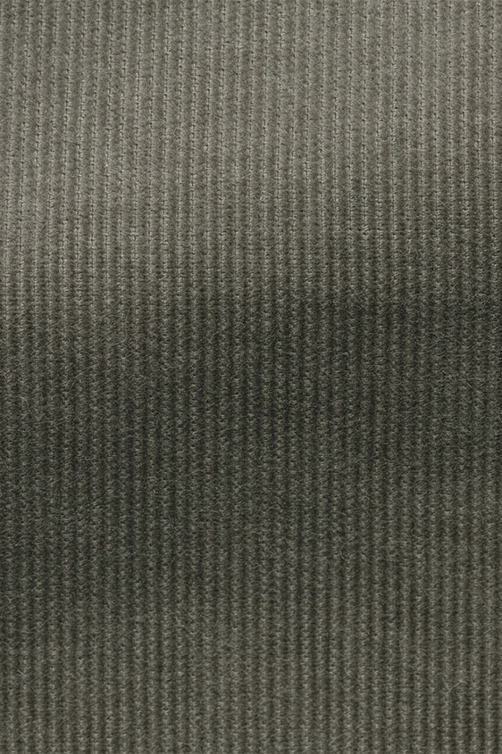 Брюки чинос серого цвета из микро-вельвета