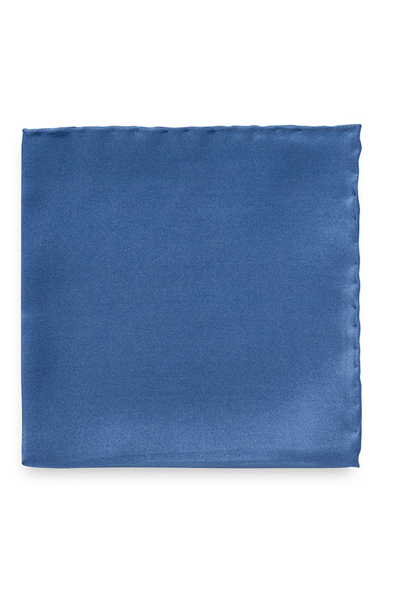 Синий нагрудный платок