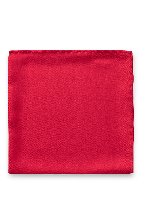 Ярко-красный нагрудный платок