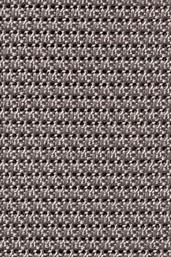 Серый нагрудный платок плетеной фактуры