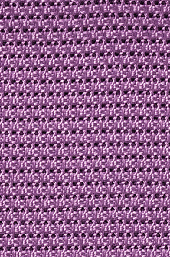 Фиолетовый нагрудный платок плетеной фактуры