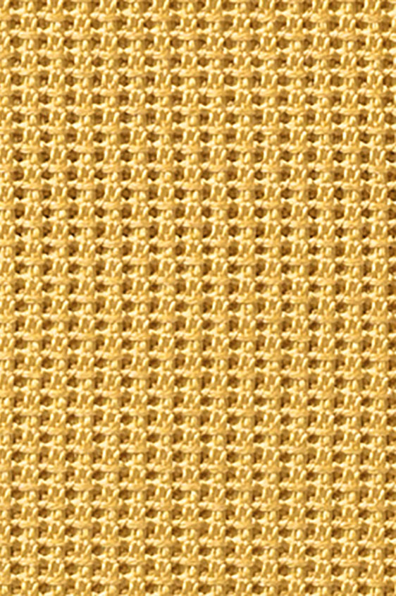 Жёлтый нагрудный платок плетеной фактуры