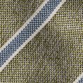 Зелёный галстук в синюю полоску